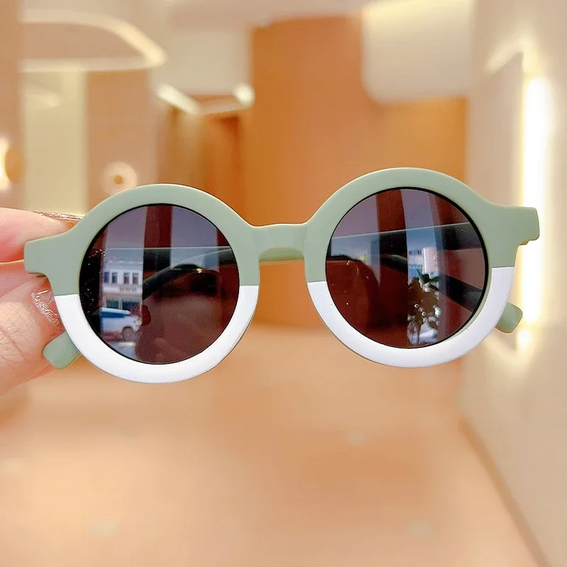 Gafas de sol redondas para niños con oso de dibujos y UV400 - imagen 4