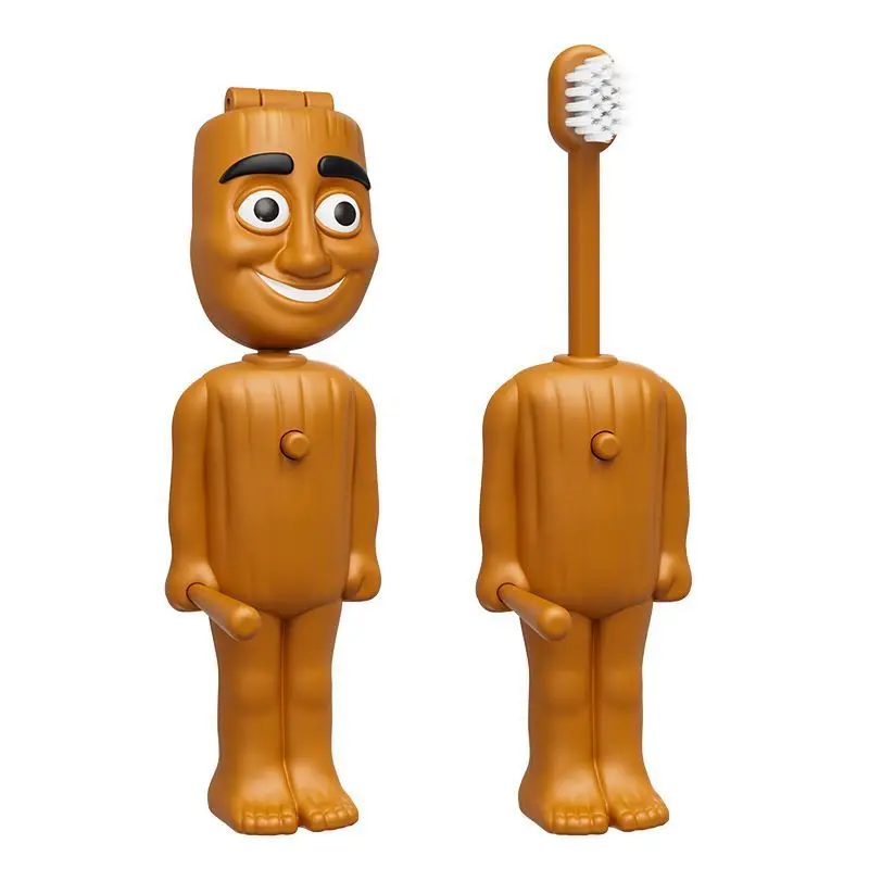Brainrot cepillo de dientes infantil con figuras Tung Sahur portátil - imagen 5