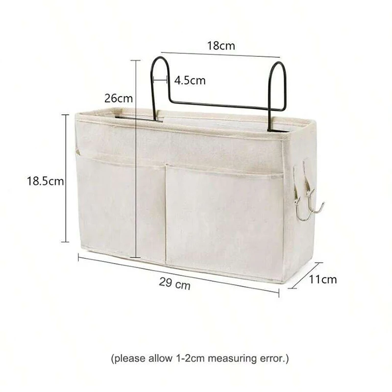 Organizador de almacenamiento para cabecero cama bebé - imagen 2