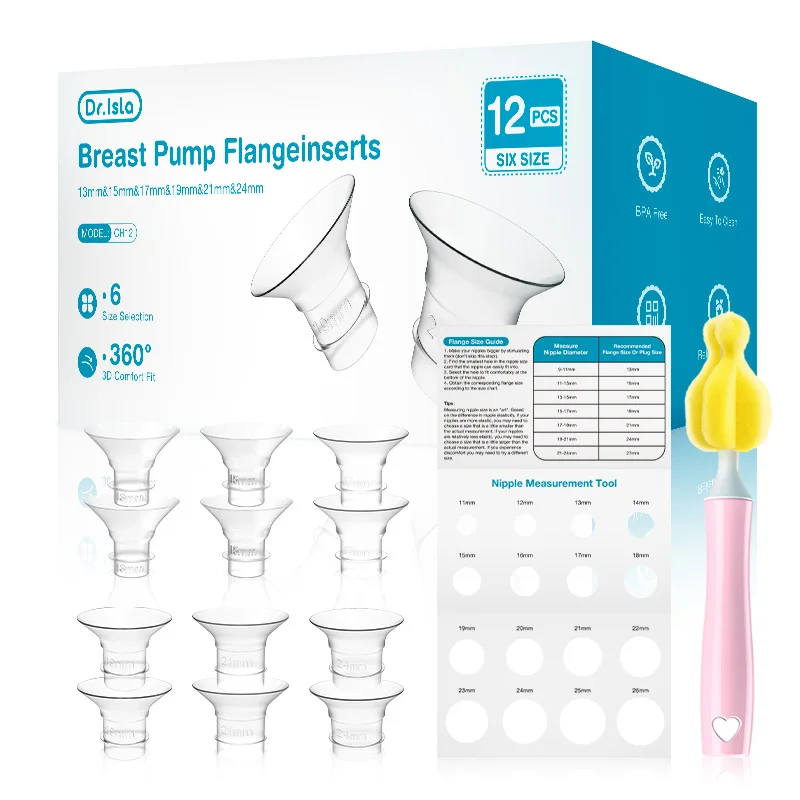 MAMIJOY Bridas de Silicona compatibles para Extractor Leche Materna