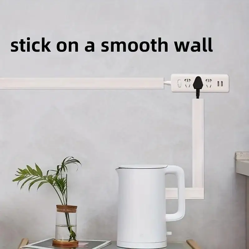 Cubrecables pintable para ocultar cables de TV en la pared - imagen 2