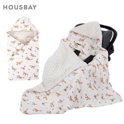 Manta con capucha para bebé recién nacido – Funda antiviento para silla de coche