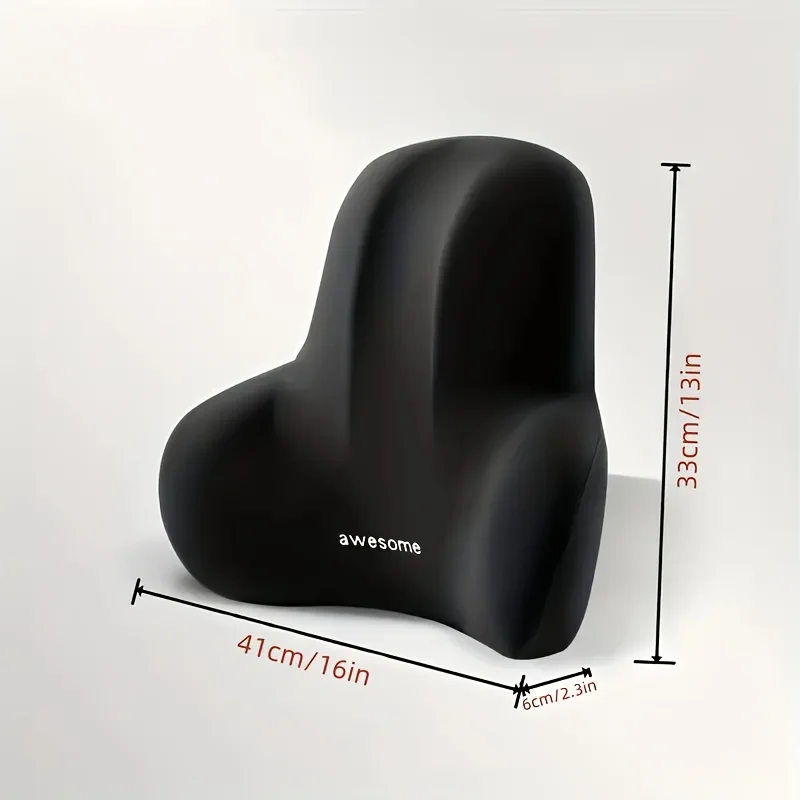 Cojín lumbar para silla y coche: soporte ergonómico de espalda - imagen 3