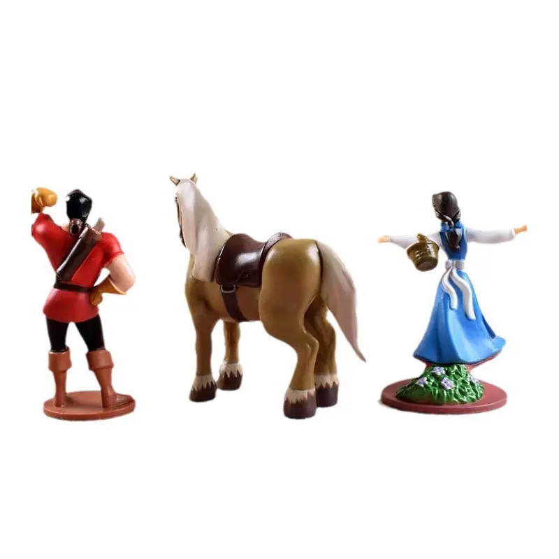 Set completo de figuras de acción Disney colección Belle princesa