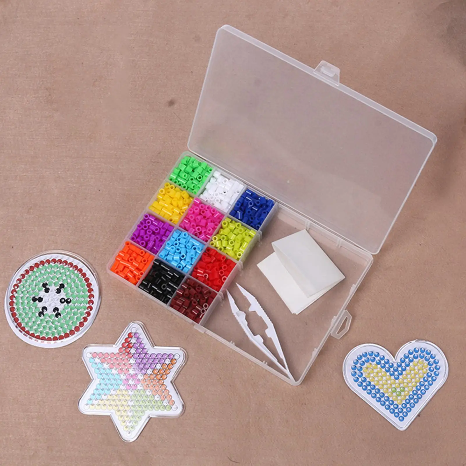 Hama perlas de fusión para manualidades infantiles y rompecabezas - imagen 5