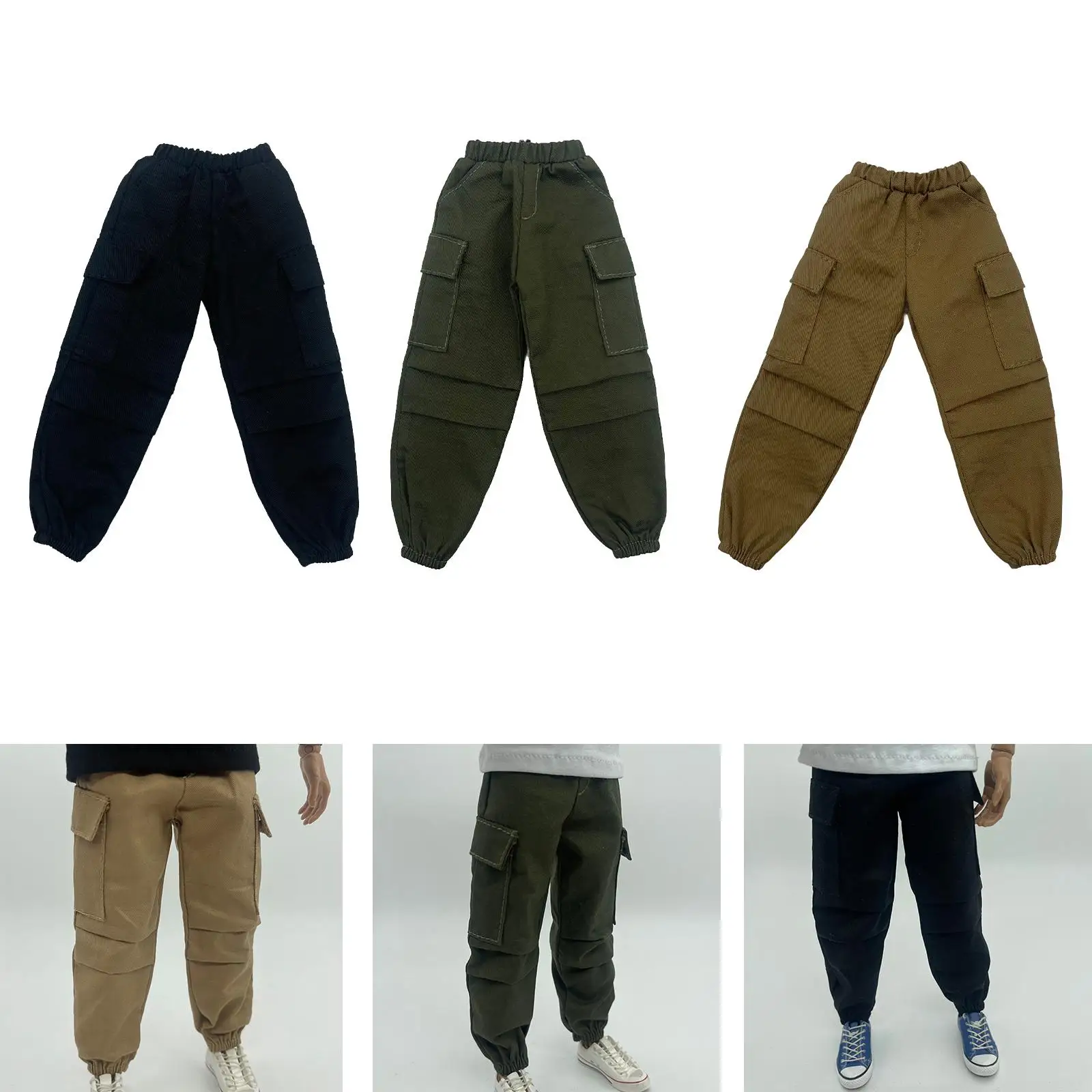 Pantalones para muñeca tipo soldado, accesorios de disfraz - imagen 4