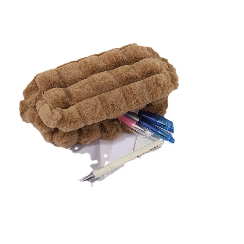 Estuche escolar PANA de felpa con cremallera para lápices y útiles - imagen 5