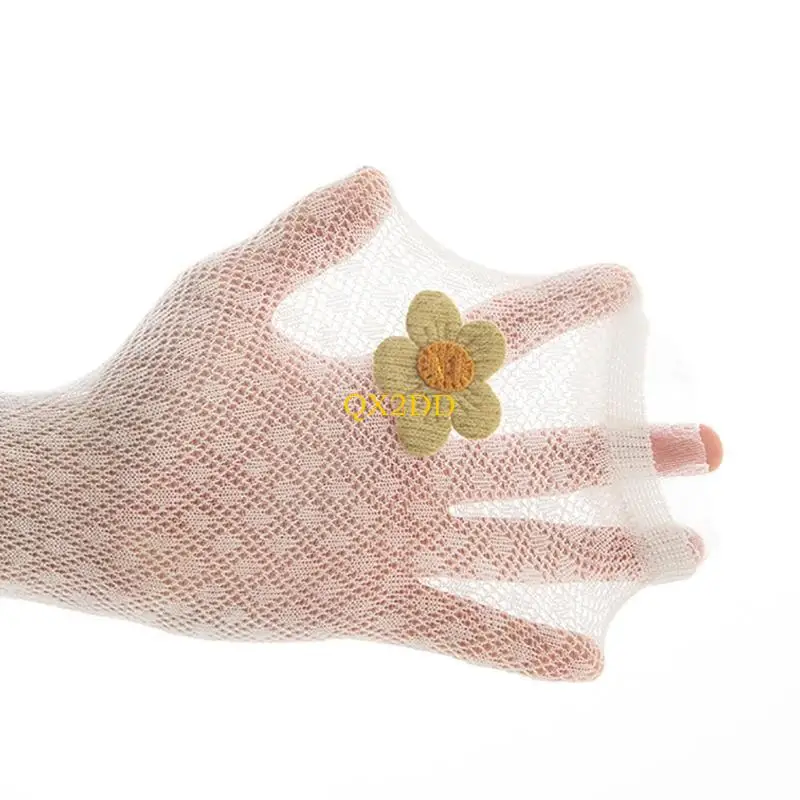 QX2D leggings florales para niña suaves y transpirables - imagen 3