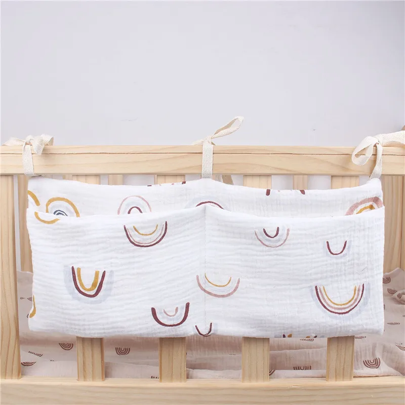 Organizador de cuna para bebé – Bolsa con múltiples compartimentos - imagen 3