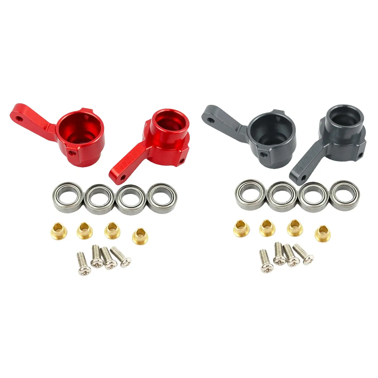 WPL porta ejes de dirección aleación para coche RC - imagen 4