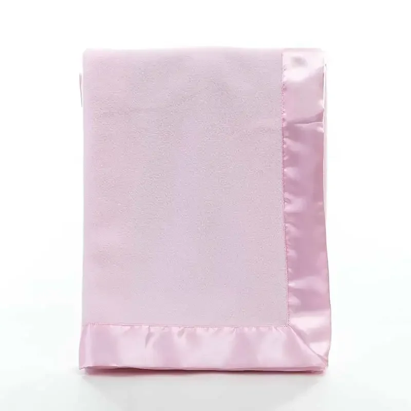 Manta polar para niños en color sólido, suave y práctica para dormir - imagen 5