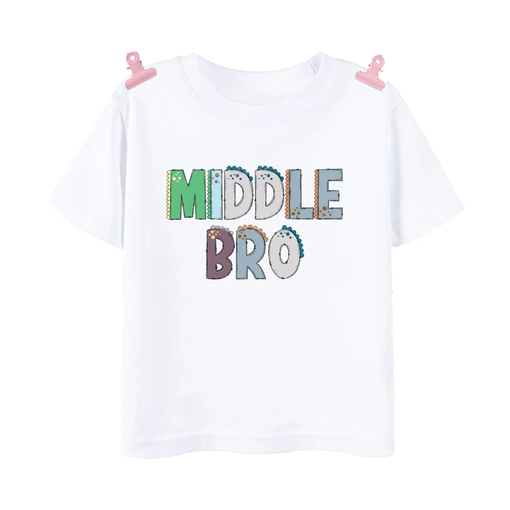 Camisetas para hermanos gemelos con estampado de verano - imagen 2