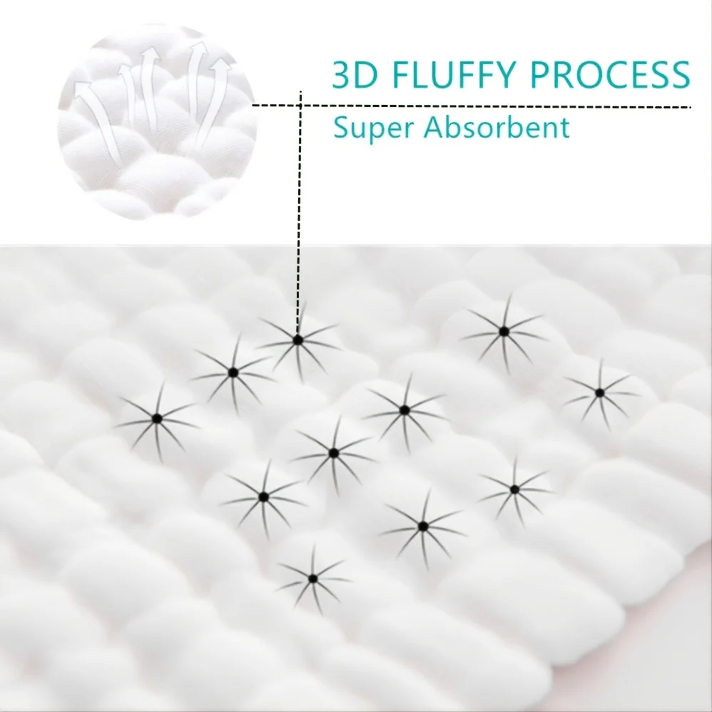 Paños muselina para eructar bebé – Absorbentes y suaves - imagen 4