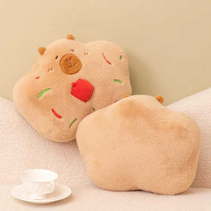 Almohada navideña capibara con relleno pan de jengibre - imagen 4