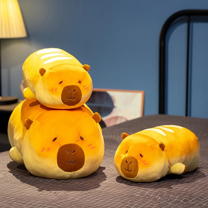 Peluche capibara suave, almohada cojín para dormir y sofá - imagen 2