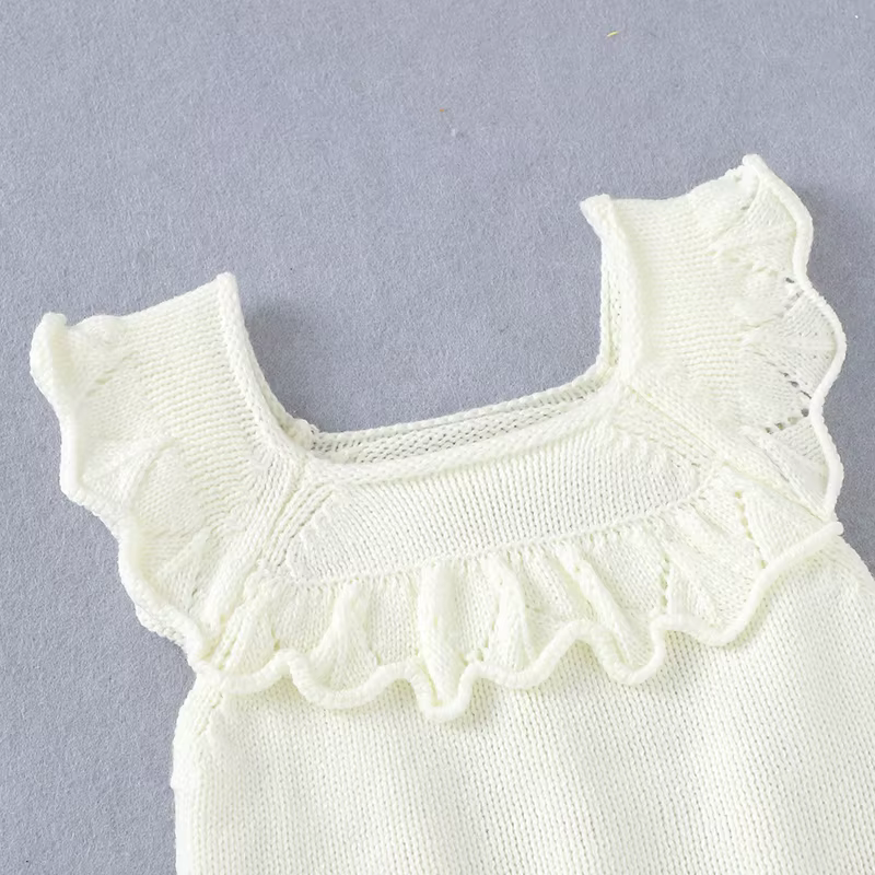 Body mono cuerpo entero para bebé niña – Algodón suave sin mangas - imagen 4