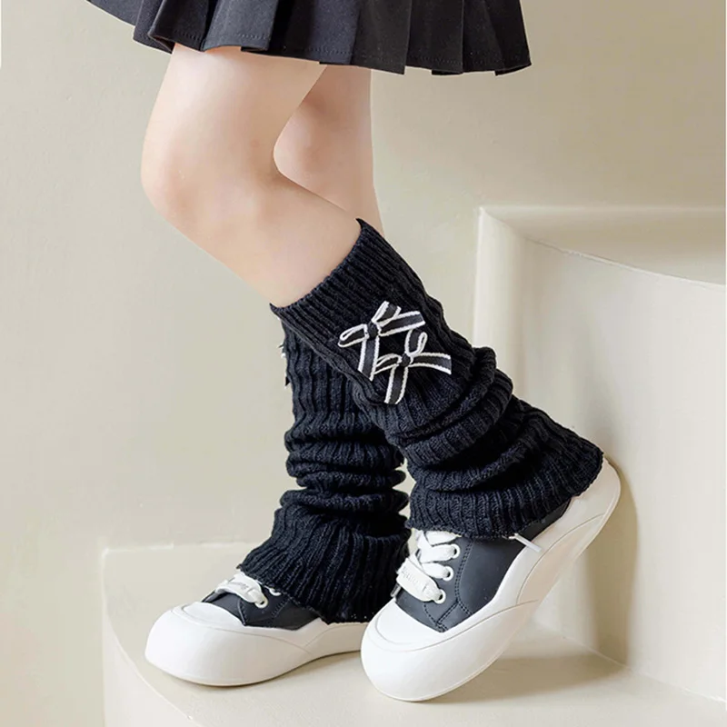 Calcetines altos de algodón con orejas de conejo y lazo - imagen 4
