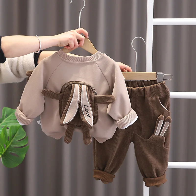 Conjunto jersey algodón orgánico para bebé - chándal deportivo infantil - imagen 3