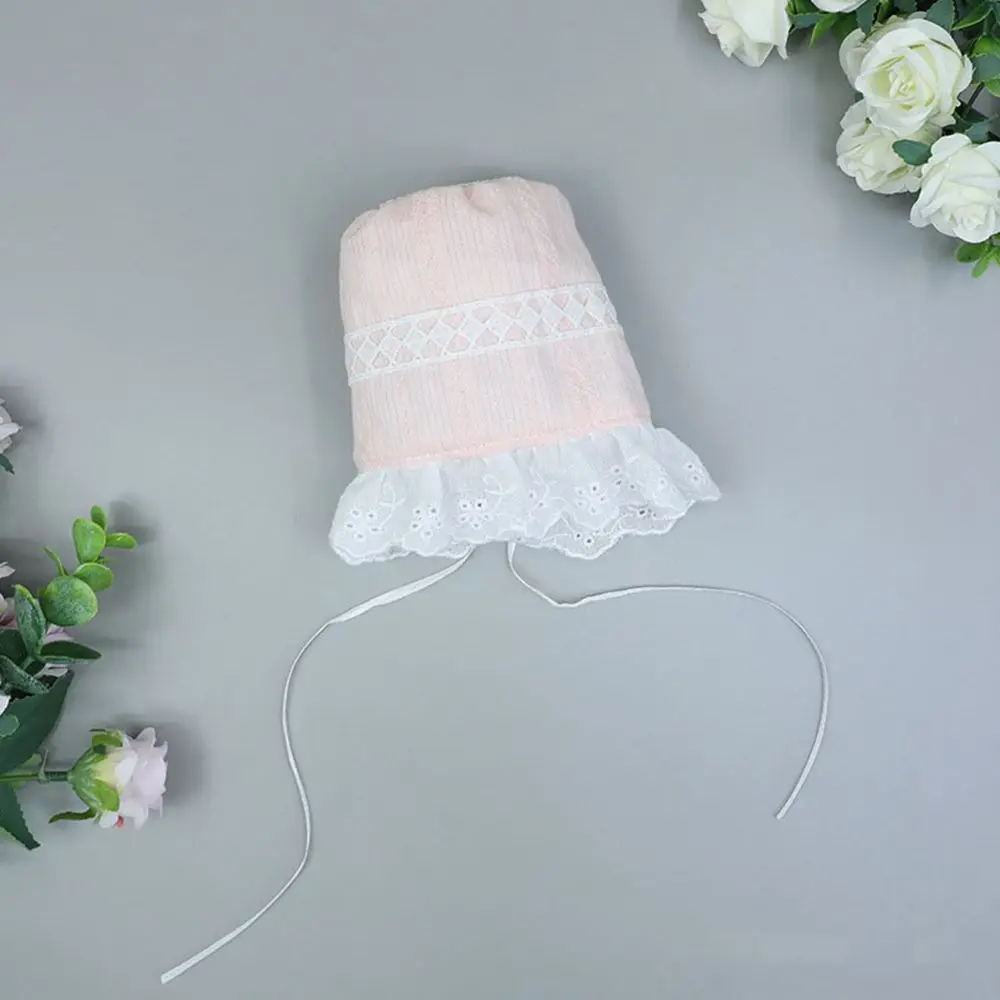 Idol Gorro suave de encaje para muñeca – Ideal para dormir - imagen 3