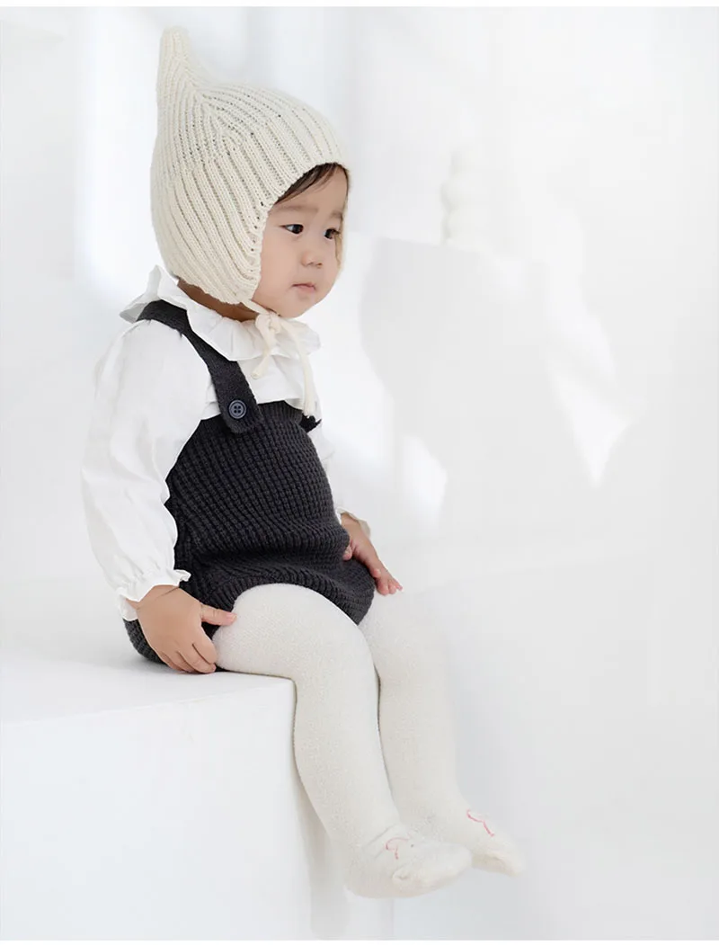 Pantimedias de invierno acolchadas en lana cálida con animales - imagen 4