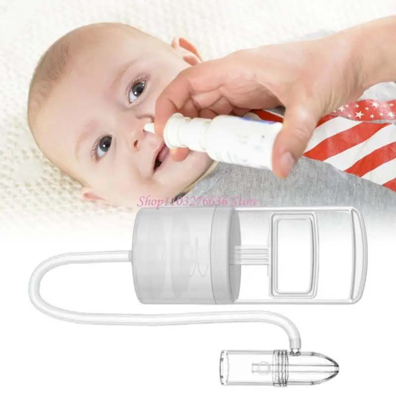 Aspirador nasal con bomba manual para bebés y niños pequeños - imagen 3