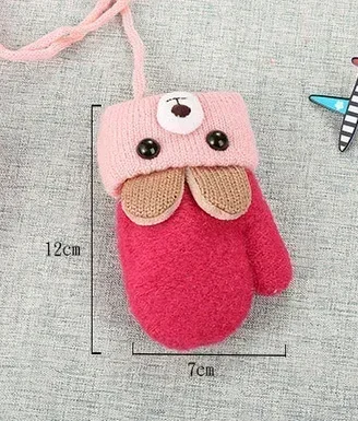 Guantes de invierno térmicos para bebé – Lana y algodón suaves - imagen 5