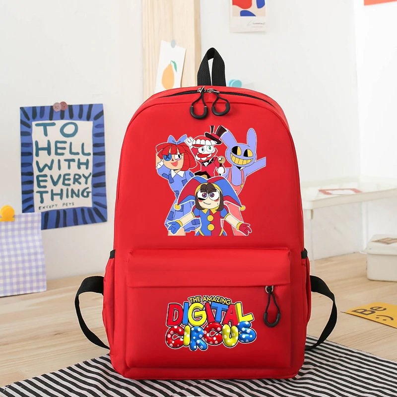 Mochila escolar The Amazing Digital Circus de gran capacidad - imagen 4