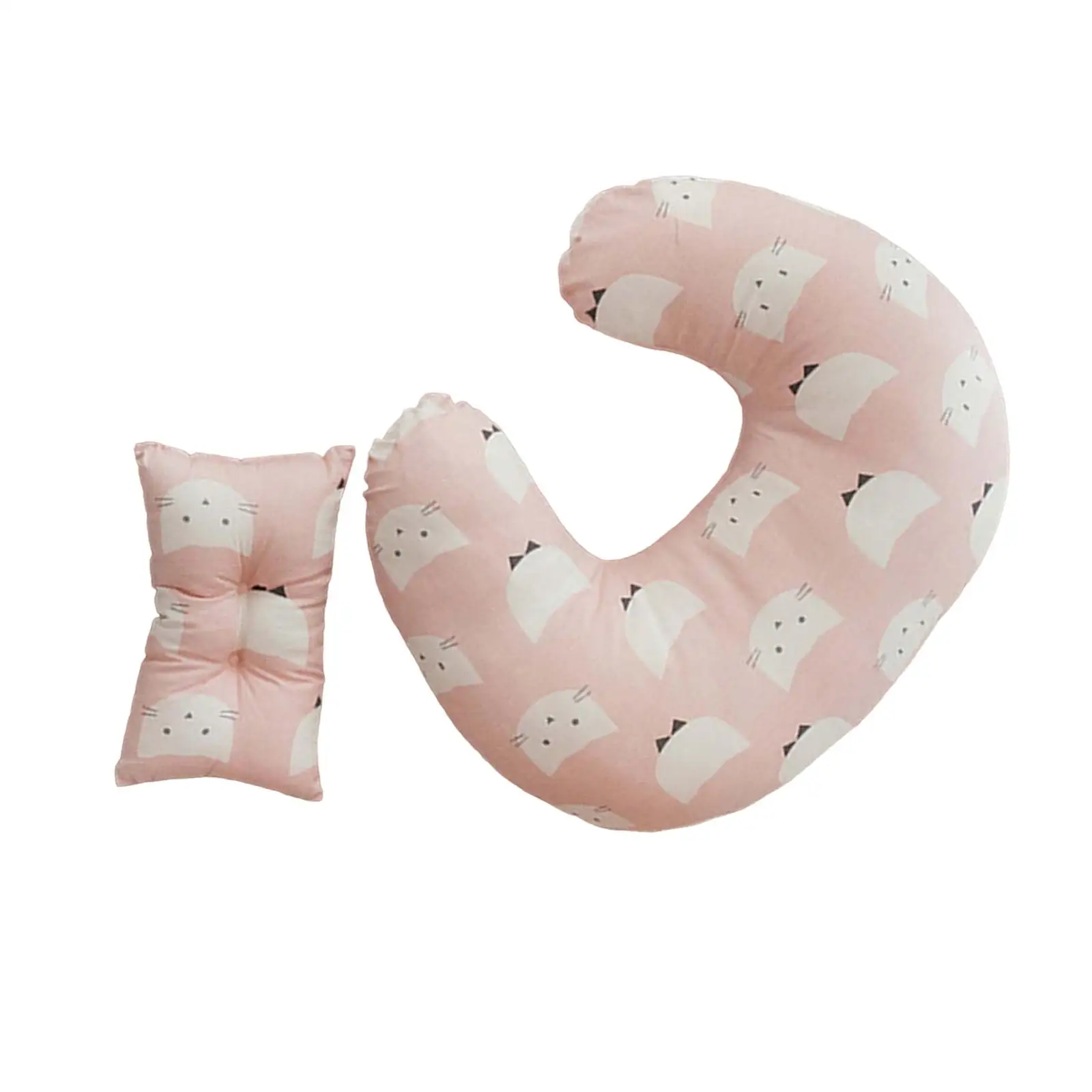 Almohada de lactancia con cremallera oculta y soporte transpirable