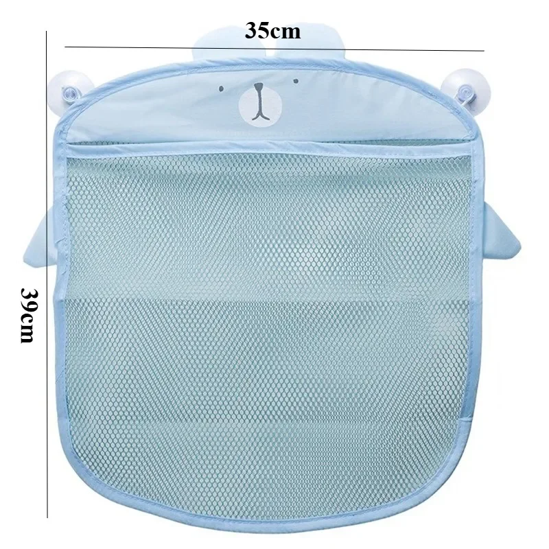 Bolsa colgante de malla para juguetes baño del bebé - imagen 4