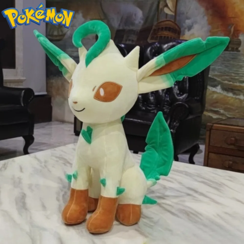 Peluche Leafeon Pokemon de 50 cm en felpa suave