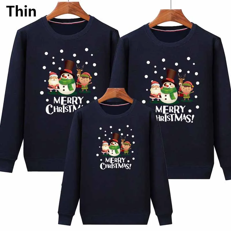Sudadera navideña a juego familiar para madre, hija y padre, hijo - imagen 5