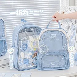 Mochila escolar ergonómica con espalda transpirable