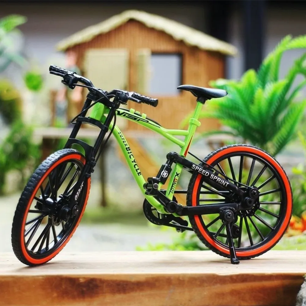Bicicleta de juguete en metal con diseño de montaña para niños - imagen 2