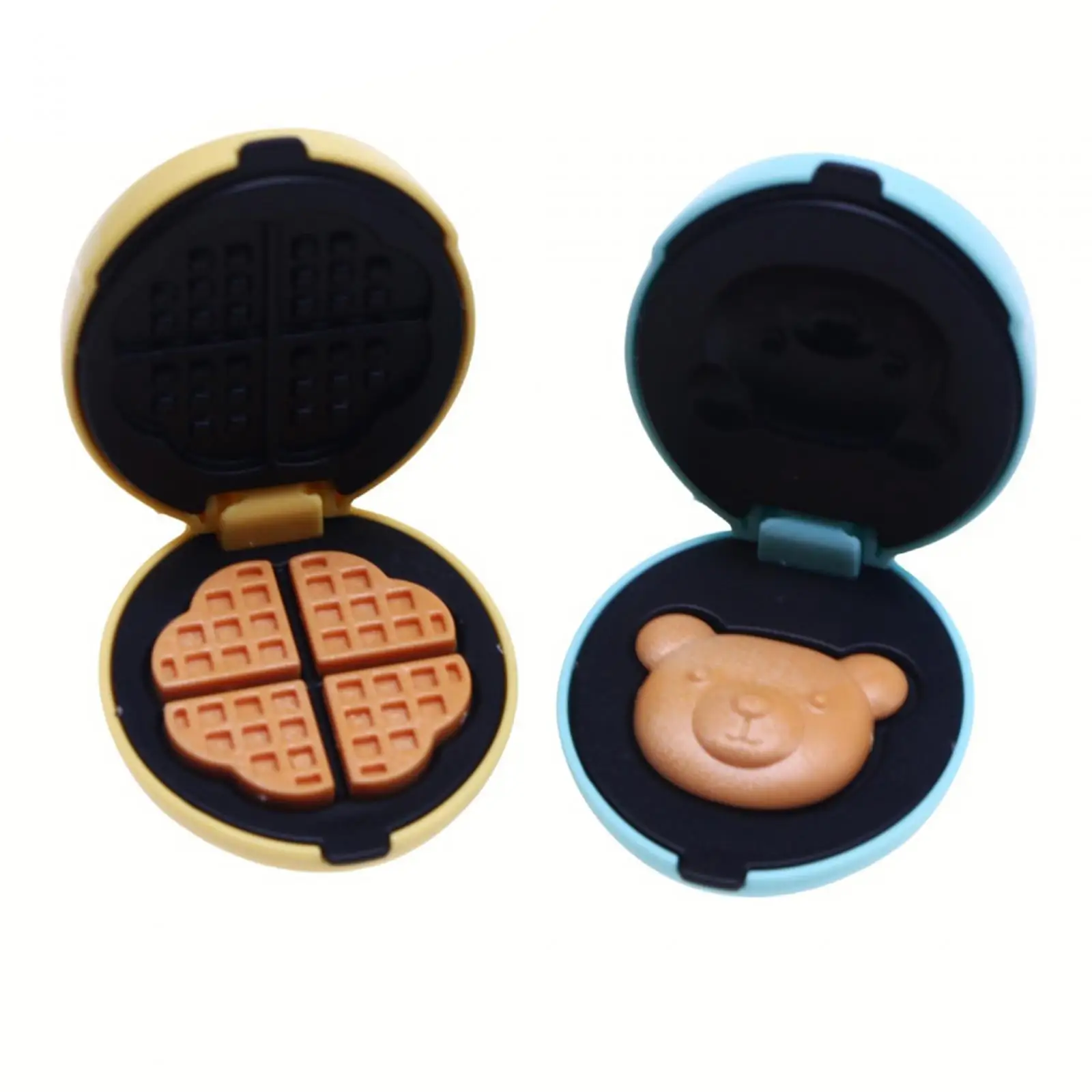 Juego de cocina en miniatura para casa de muñecas con tostadora