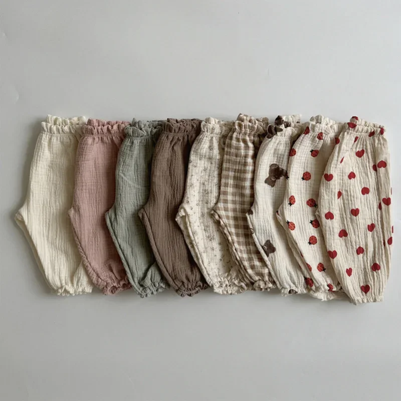 Pantalones cortos verano bebé Milangel – Estampado oso cómod y transpirable - imagen 2