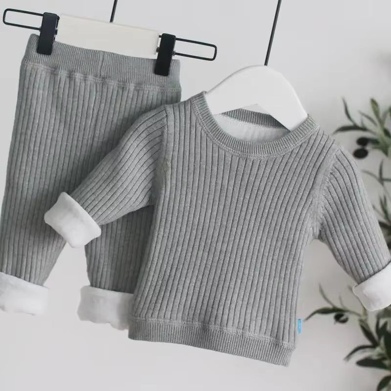 Conjunto acolchado bebé invierno – Top y pantalón