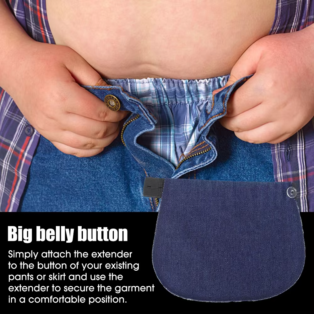 Cinturón de embarazo elástico con hebilla – Extensión de cintura premamá - imagen 2