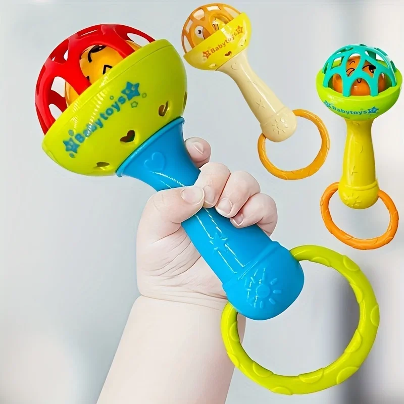 Juguete de agarre sensorial con sonido vibrante para bebés - imagen 3