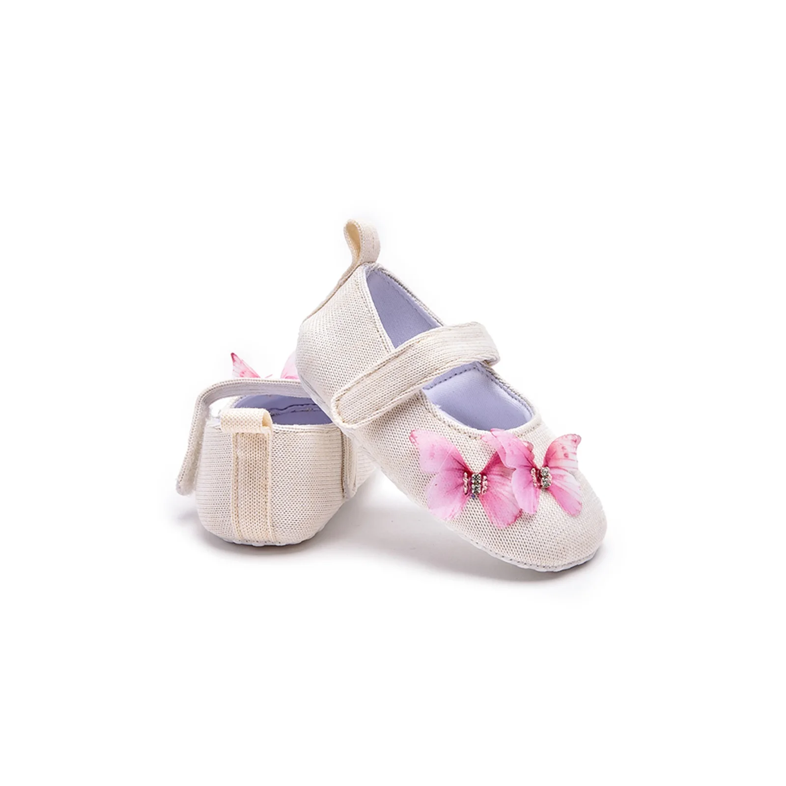 Zapatos primeros pasos con mariposas y suela suave antideslizante - imagen 5