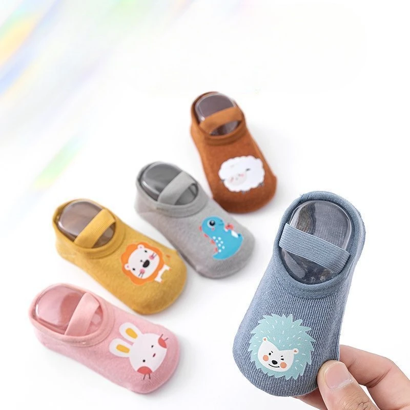 Calcetines antideslizantes finos de verano para bebé con suela blanda - imagen 5
