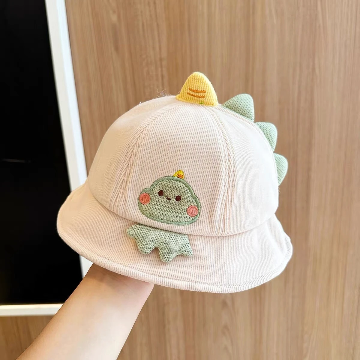 Gorro de pescador infantil en algodón con bordado animal - imagen 4