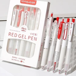 Bolígrafos gel retráctil escolares – Punta fina 0,5mm tinta seca rápida