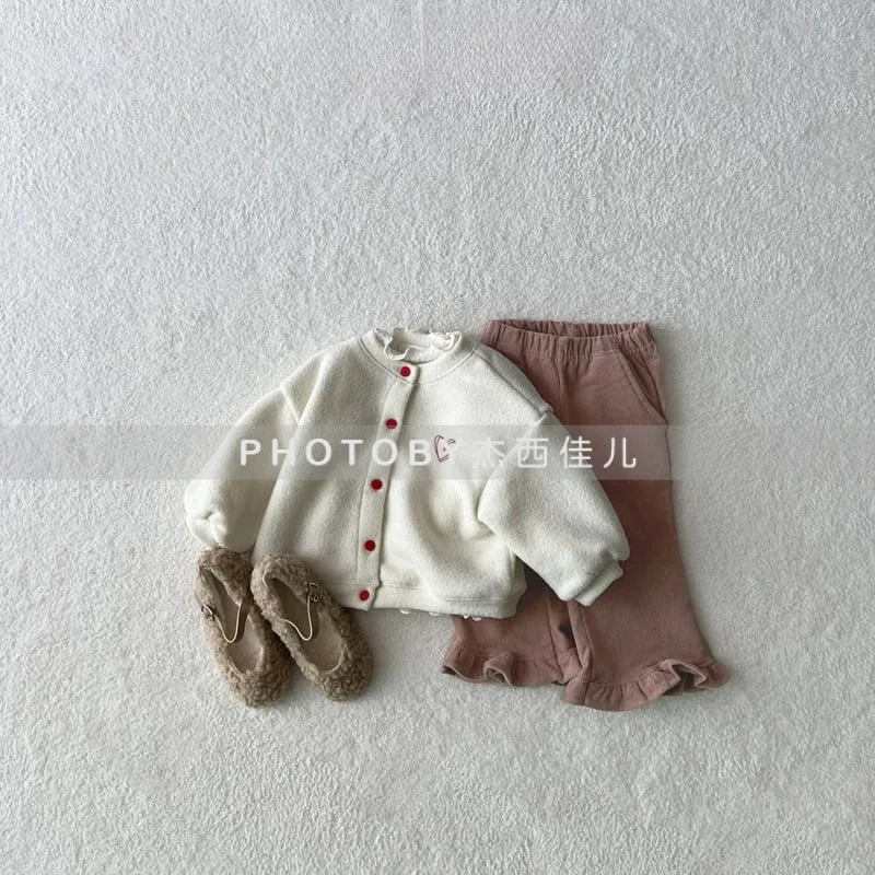 Abrigo de lana infantil para niños y niñas – Invierno cálido - imagen 5