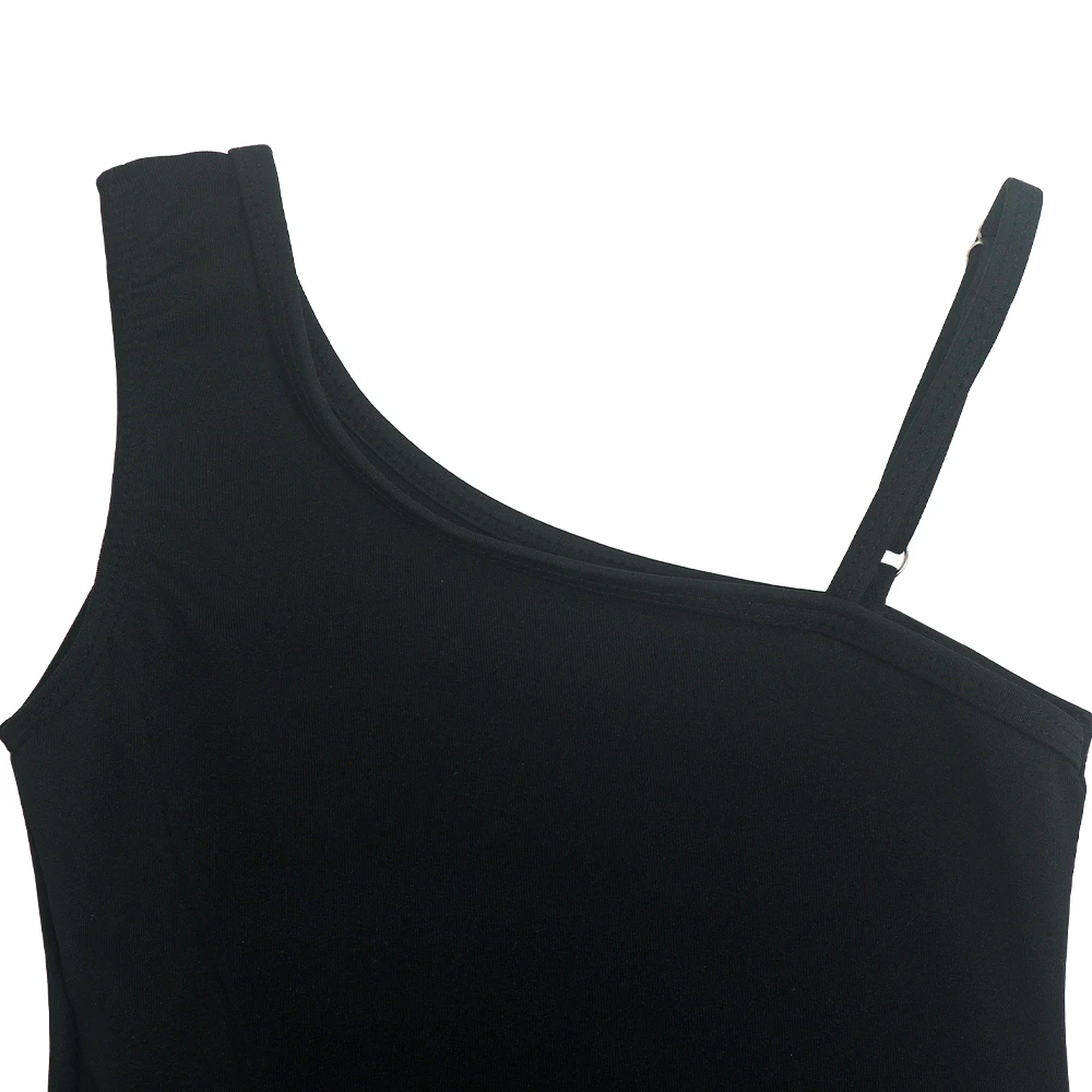 Maillot de ballet para niñas con falda brillante para danza escénica - imagen 2