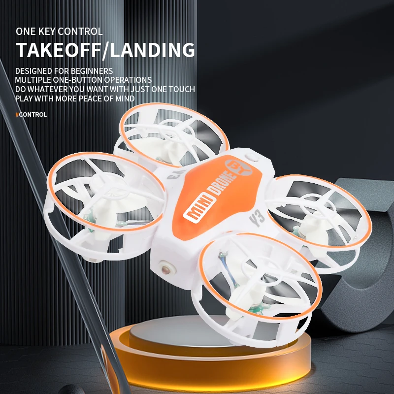 Y3 Mini Ufo dron teledirigido con luces para niños