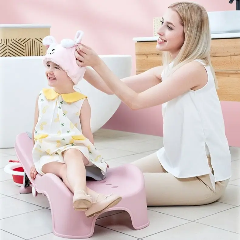 LazyChild Silla de champú plegable para bebé - imagen 4