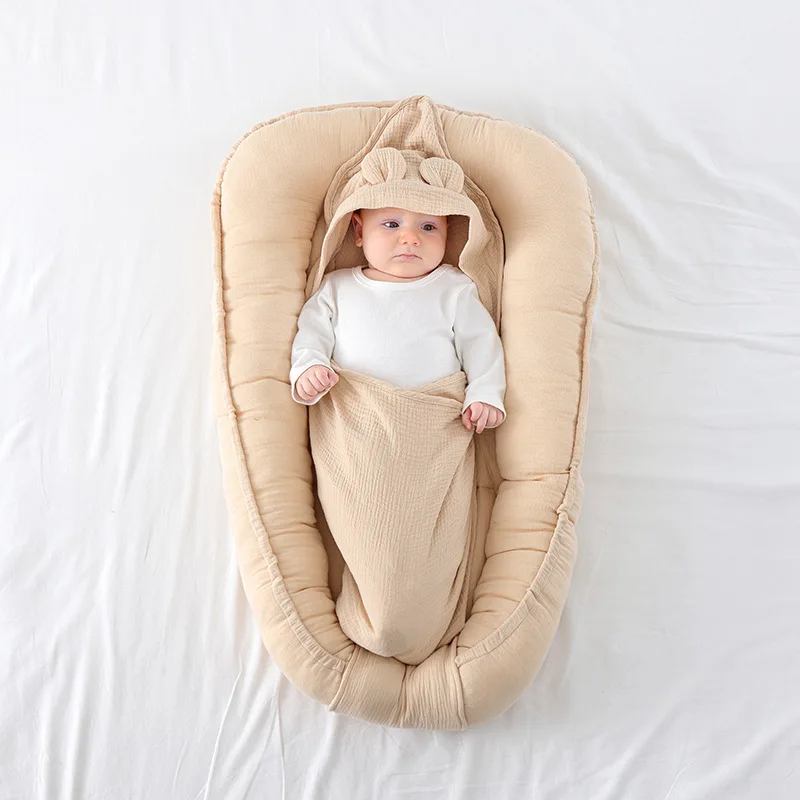 Cama nido para bebé con cuna portátil y plegable de viaje - imagen 5