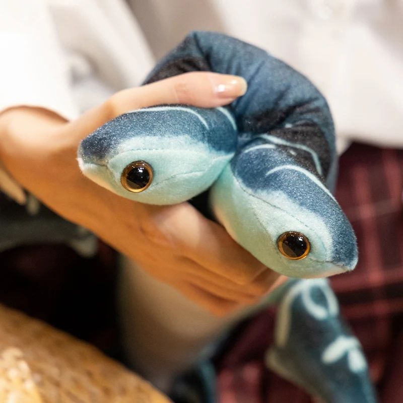 Peluche de tiburón con forma de almohada, juguete infantil - imagen 5