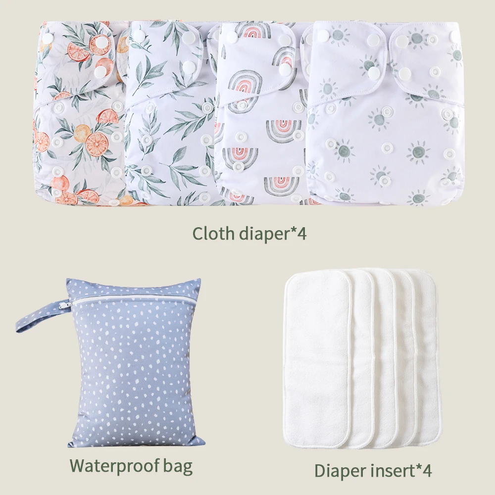 HappyFlute Pañal Lavable Ecológico con Bolsa Húmeda – Set Regalo - imagen 3