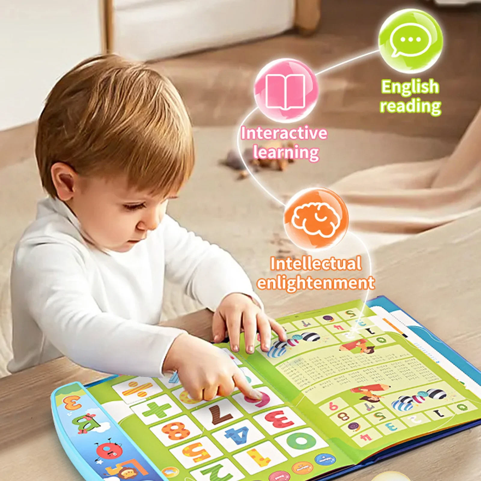 Libros de audio interactivos para niños con sonidos de fauna